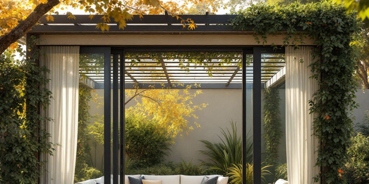 Les conseils Orion Menuiseries : installer une baie vitrée pour fermer une pergola